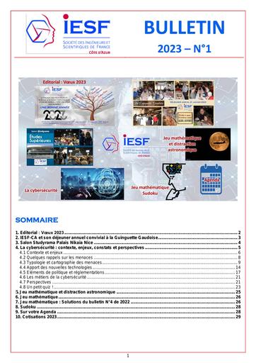 IESF Cote Azur BULLETIN N°1 Janvier 2023.pdf