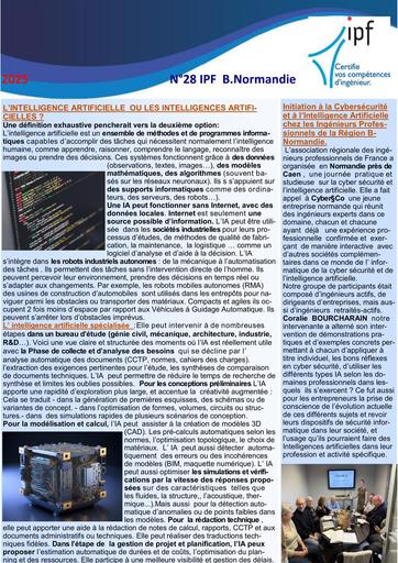 IPF B Normandie newsletter N 28 (2)