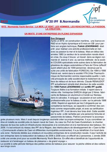 IPF B Normandie Newsletter 20