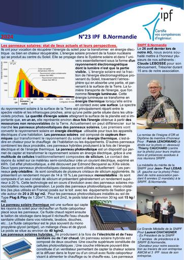 IPF B Normandie Newsletter N°23
